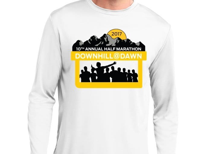 Re-brand - DownHill@Dawn Runner Shirt